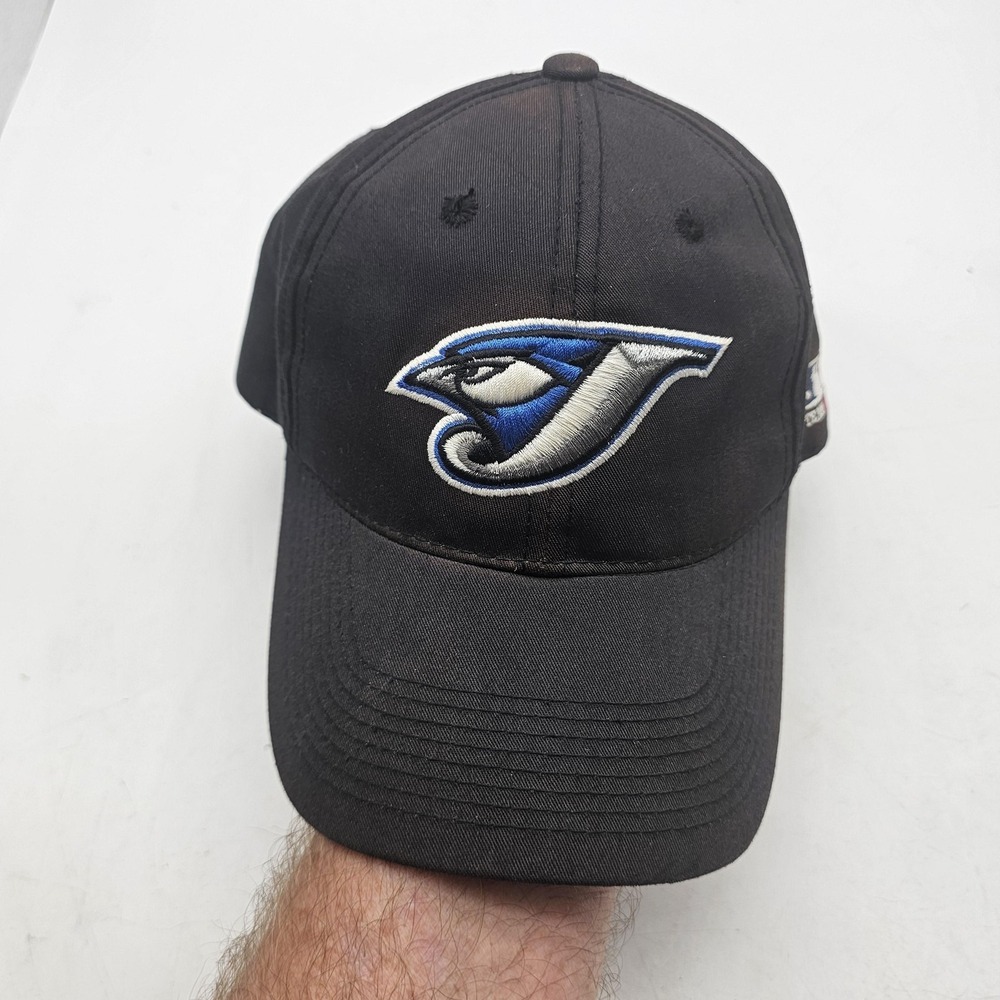Toronto Blue Jays Hat Cap Strap Back One Size Black MLB Baseball Outdoor‎ Cap